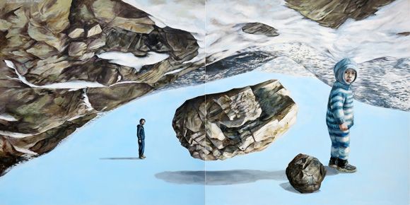 Zahra Shafie - Inversion - Painting Exhibition
